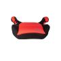 Baby Car Booster Seat Cushion With Isofix Connector - Red & Black