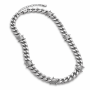 Barbed Wire Men's Chain Necklaces Cuban Link
