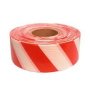 Barrier Tape - Red & White 75MM X 100M - Pack Of 2