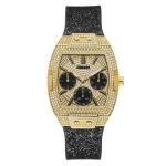 Guess Raven Gold Tone Multi-function Ladies Watch GW0105L2