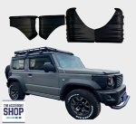 Suzuki Jimny Gen 4 Side Fender Covers Matt Black – 4 Piece 3 And 5 Door