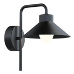 Pixie Tall 10W LED Wall Light - Black