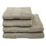 Luxe Collection Towel -440GSM -100% Cotton -2 Hand Towels 2 Bath Sheets -pebble