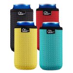 Wk Ieason 16OZ Standard Can Sleeves Insulators Sleeves Standard Can Covers 16OZ Neoprene Beer Bottle Sleeves Coolers Holder Non-