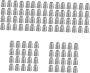 100PCS Iron Axe Replacement For Hammer Handle Precision Installation