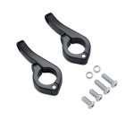 LED Fog Lamp Engine Guard Clamp Kit – Gloss Black