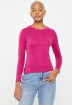 FILA Cavalli Long Sleeve T-Shirt - Festival Fuchsia