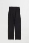 Wide Trousers - Black