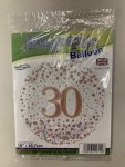 30 Rose Gold Foil Balloon