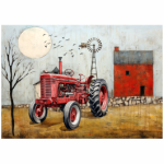 Tear Resistant Deco Print Tractor