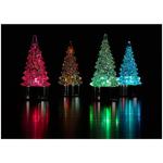No Brand Xmas Tree With LED 3X9CM 4PCS ANC000360