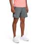 Men's Ua Launch Sw 7 Inch Shorts - Black Medium Heather / XXL