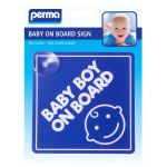 Baby On Board Sign Blue