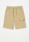 Pull On Woven Combat Short - Stone