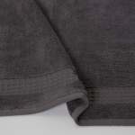 Deluxe Waffle Zero Twist Hand Towel - Steel Grey