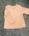 Woolworths Purple Ribbed Long Sleeve T Shirt 12 18M