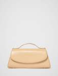 Noelle Small Metal Top Handle Bag - 0 Sand Lizard