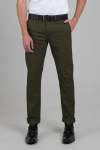 Straight Fit Chino Pants - Olive - 42 Olive