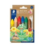 Staedtler Wax Crayons 6 Noris Junior