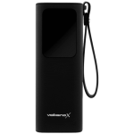 Volkano X Titan Series - 20 000 Mah - Power Bank With Retractable Type-c Cable With Flashlight