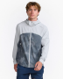 Men's Aero Jacket Water-resistant Stretch Running Jacket - Harbor Mist/halftone Camo Turb / X Large