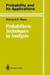 Probabilistic Techniques In Analysis Hardcover 1995 Ed.