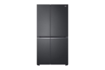 LG 647L A+ Side-by-side Fridge In Matte Black Steel