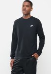 Nike Nsw Club Long-sleeve T-Shirt Black white