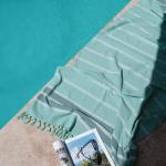 Summer Striped Fouta Striped Water Green