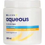 Clicks Aqueous Cream Vitamin E Shea Butter 500ML