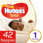 Gold Nappies Size 1 New Baby 42& 039 S