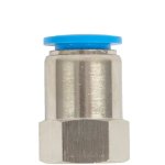 AirCraft Pu Hose Fitting Straight Stud 14MM-1 4" F