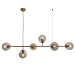 Bright Star Lighting Titania Chandelier Light- Gold CH508 6 Gd sm