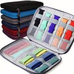 Watch Organizer Case Multifunction Portable Travel For Apple Watch Strap Band Storage Bag Watchband Holder Case Pouch Straps Bag