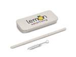 Okiyo Saiko Wheat Straw Straw Set - Natural