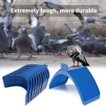 1PC 10PCS Fashion Plastic Birds Rest Stand Plastic Pigeon Perch Pigeon Perches Roost Bird Supplies