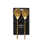 Salad Server Set Gold