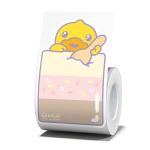 - B21 B3S - 50X84MM - 90 Thermal Labels - Ice Cream Duck Design