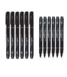 PIN-02-200 0.2MM Black Uni Pin Drawing Pen Box Of 12 41-1562-01