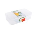 Evo 2LT 8 Slice Lunchbox – Clear