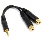 Stereo Male To 1x Headset 1x Mic Cable