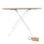 Smte Proboard Deluxe Premium Ironing Board-type 1-S White With Keychain