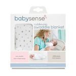 Cuddlewrap Swaddle Blanket - Blue Stars
