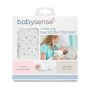 Cuddlewrap Swaddle Blanket - Blue Stars