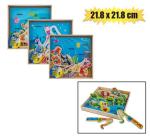 Edu Wood Fishing Game 21.8×21.8CM