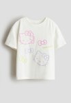 Printed T-Shirt - White
