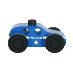 Wooden Toy Police Car