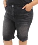 Ladies Denim Shorts - 54 Black