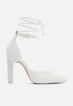 Jorja Strappy Heel - White