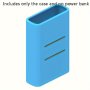 Silicone Power Bank Case For Xiaomi 10000MAH Portable Charger Pocket Edition Dual Slot Heat Dissipation No Battery Included - Protective Silicone Sleeve Cover Accessories